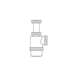 Sifon botella extensible  - 1" 1/2"